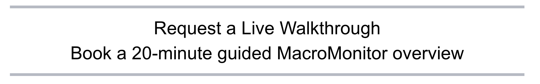 request a live walkthrough