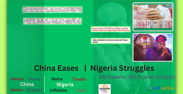 EM Risk Rewards: China in chaos and Nigeria drowns